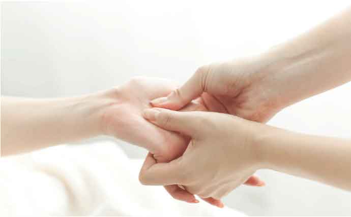 Akupressur-behandling